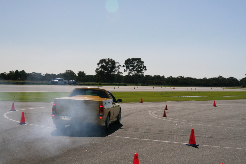 Havin some fun at Skidpan