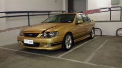My XR6T At Work