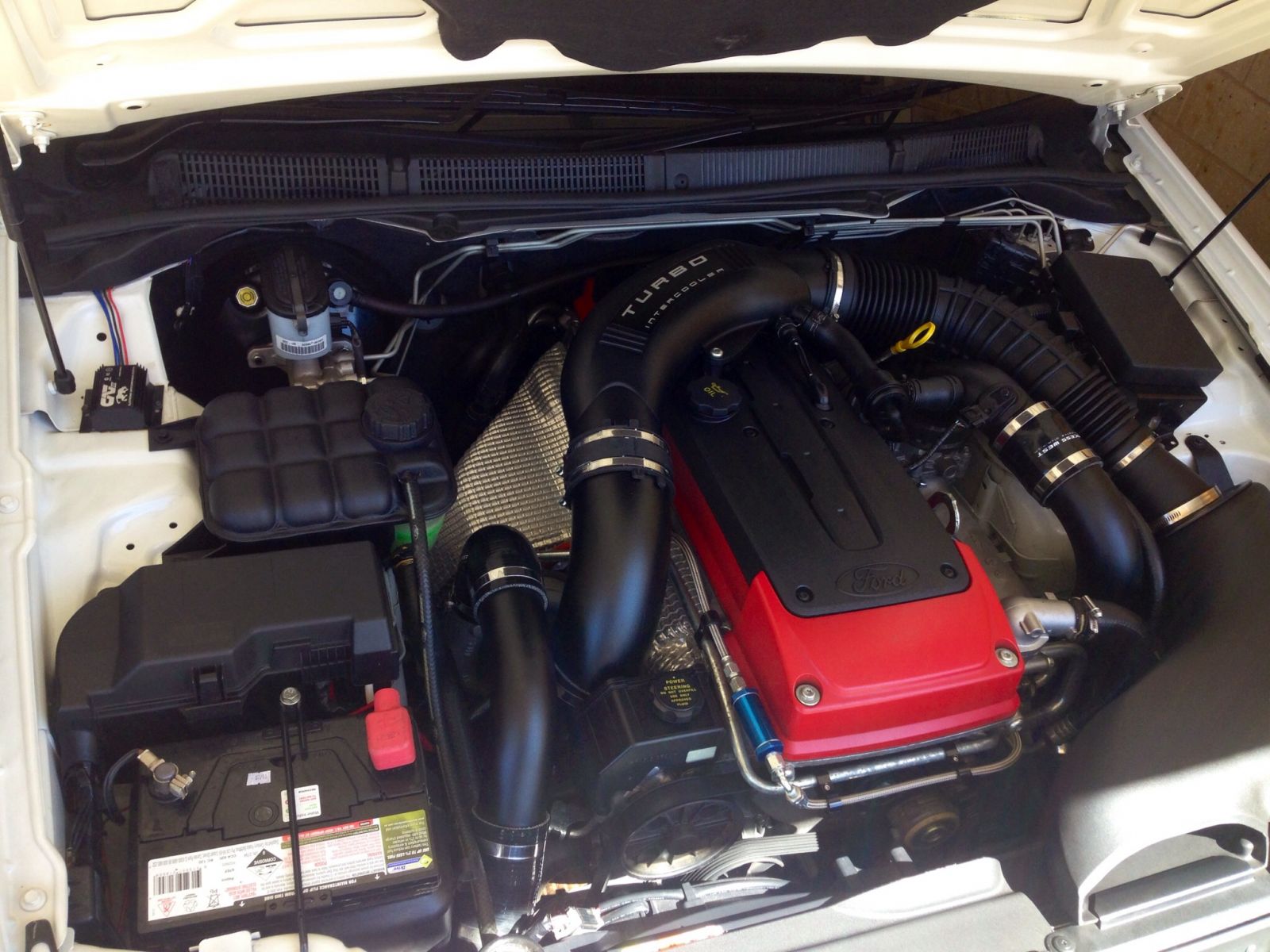 Engine bay blackouts