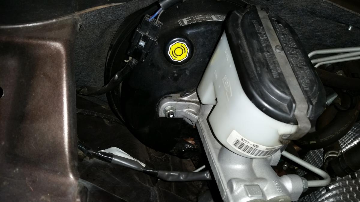 Leaking Master Cylinder And Booster - Brakes - Ford XR6 Turbo.com
